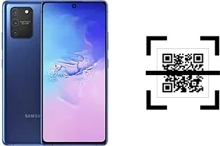 ¿Cómo leer códigos QR en un Samsung Galaxy S10 Lite?