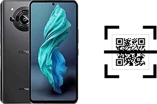 ¿Cómo leer códigos QR en un Sharp Aquos R7s?