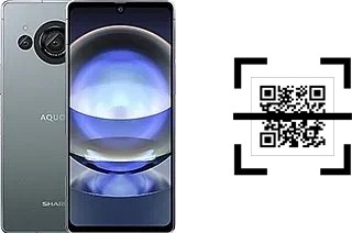 ¿Cómo leer códigos QR en un Sharp Aquos R8s?