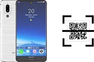 ¿Cómo leer códigos QR en un Sharp Aquos S2?