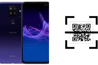 ¿Cómo leer códigos QR en un Sharp Aquos Sense4 Plus?