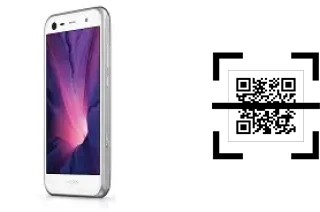 ¿Cómo leer códigos QR en un Sharp Aquos Serie mini SHV38?