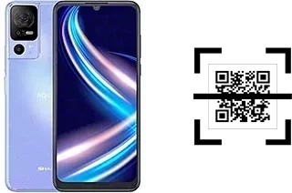 ¿Cómo leer códigos QR en un Sharp Aquos V7 Plus?