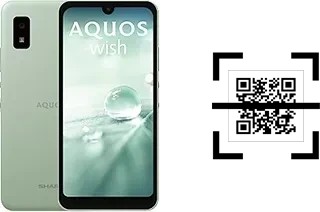 ¿Cómo leer códigos QR en un Sharp Aquos wish?