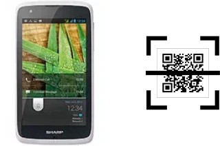 ¿Cómo leer códigos QR en un Sharp SH530U?