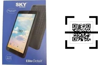 ¿Cómo leer códigos QR en un Sky-Devices Elite OctaX?