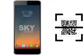 ¿Cómo leer códigos QR en un Sky-Devices Sky Elite 6-0L Plus?