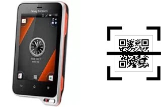 ¿Cómo leer códigos QR en un Sony Ericsson Xperia active?