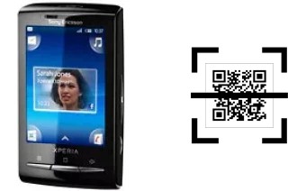 ¿Cómo leer códigos QR en un Sony Ericsson Xperia X10 mini?