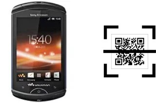 ¿Cómo leer códigos QR en un Sony Ericsson WT18i?