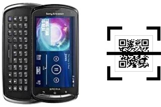 ¿Cómo leer códigos QR en un Sony Ericsson Xperia pro?