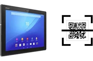 ¿Cómo leer códigos QR en un Sony Xperia Z4 Tablet LTE?