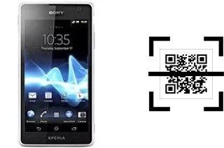 ¿Cómo leer códigos QR en un Sony Xperia GX SO-04D?