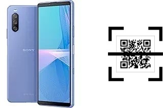 ¿Cómo leer códigos QR en un Sony Xperia 10 III?