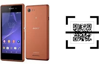 ¿Cómo leer códigos QR en un Sony Xperia E3 Dual?