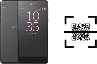 ¿Cómo leer códigos QR en un Sony Xperia E5?