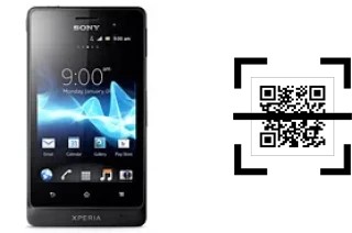 ¿Cómo leer códigos QR en un Sony Xperia go?