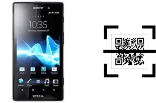 ¿Cómo leer códigos QR en un Sony Xperia ion HSPA?