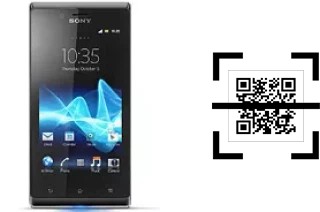 ¿Cómo leer códigos QR en un Sony Xperia J?