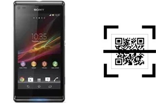 ¿Cómo leer códigos QR en un Sony Xperia L?