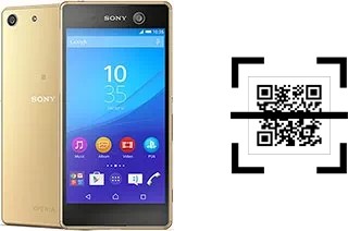 ¿Cómo leer códigos QR en un Sony Xperia M5?