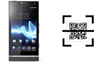 ¿Cómo leer códigos QR en un Sony Xperia SL?