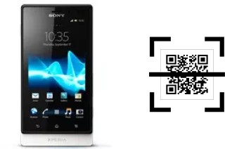 ¿Cómo leer códigos QR en un Sony Xperia sola?