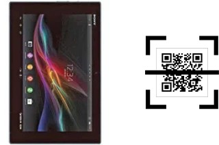 ¿Cómo leer códigos QR en un Sony Xperia Tablet Z LTE?