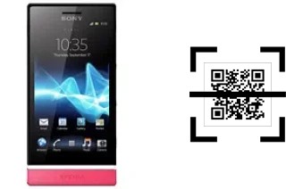 ¿Cómo leer códigos QR en un Sony Xperia U?