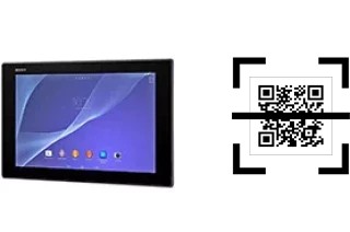 ¿Cómo leer códigos QR en un Sony Xperia Z2 Tablet LTE?