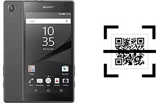 ¿Cómo leer códigos QR en un Sony Xperia Z5 Compact?