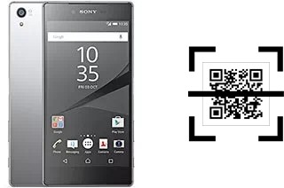 ¿Cómo leer códigos QR en un Sony Xperia Z5 Premium?