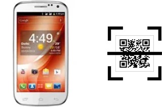 ¿Cómo leer códigos QR en un Spice Mi-450 Smartflo Ivory?