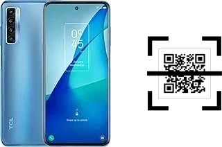 ¿Cómo leer códigos QR en un TCL 20L+?