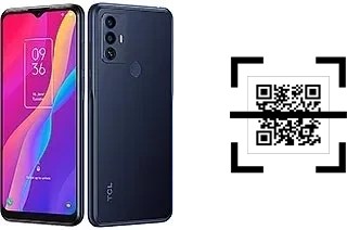 ¿Cómo leer códigos QR en un TCL 30E?