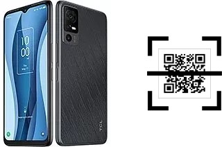 ¿Cómo leer códigos QR en un TCL 40 X?