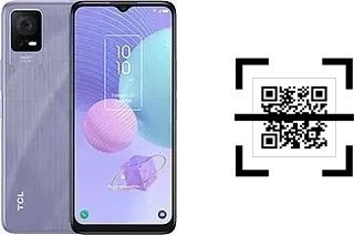 ¿Cómo leer códigos QR en un TCL 405?