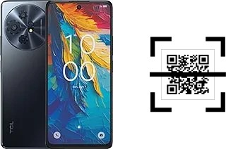 ¿Cómo leer códigos QR en un TCL 50 XL Nxtpaper?