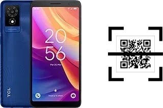 ¿Cómo leer códigos QR en un TCL 501?