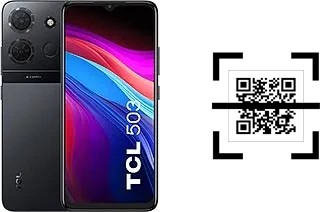 ¿Cómo leer códigos QR en un TCL 503?