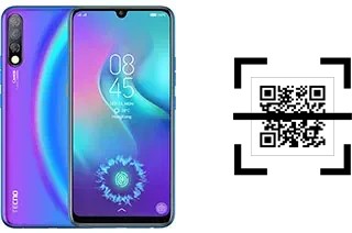 ¿Cómo leer códigos QR en un Tecno Camon 12 Pro?