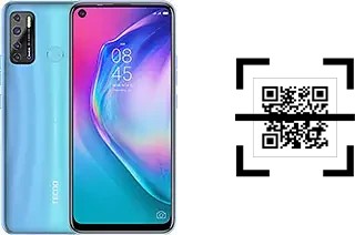 ¿Cómo leer códigos QR en un TECNO Camon 15 Air?