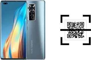 ¿Cómo leer códigos QR en un Tecno Phantom X?