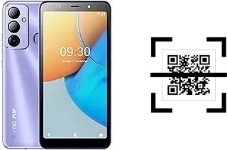 ¿Cómo leer códigos QR en un Tecno Pop 6 Go?