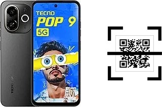 ¿Cómo leer códigos QR en un Tecno Pop 9?