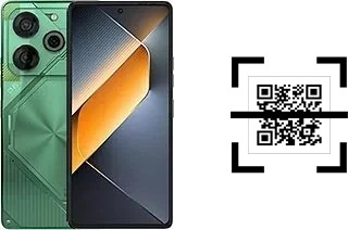 ¿Cómo leer códigos QR en un Tecno Pova 6 Pro?