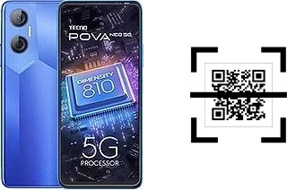 ¿Cómo leer códigos QR en un Tecno Pova Neo 5G?