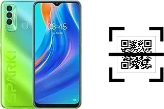 ¿Cómo leer códigos QR en un Tecno Spark 7P?