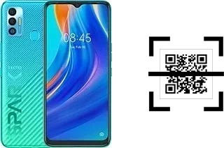 ¿Cómo leer códigos QR en un Tecno Camon 18i?