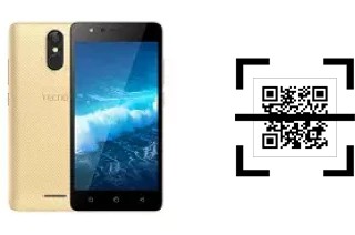 ¿Cómo leer códigos QR en un Tecno WX3F LTE?